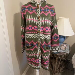 Sundance Thunder Basin Long Hooded Cardigan